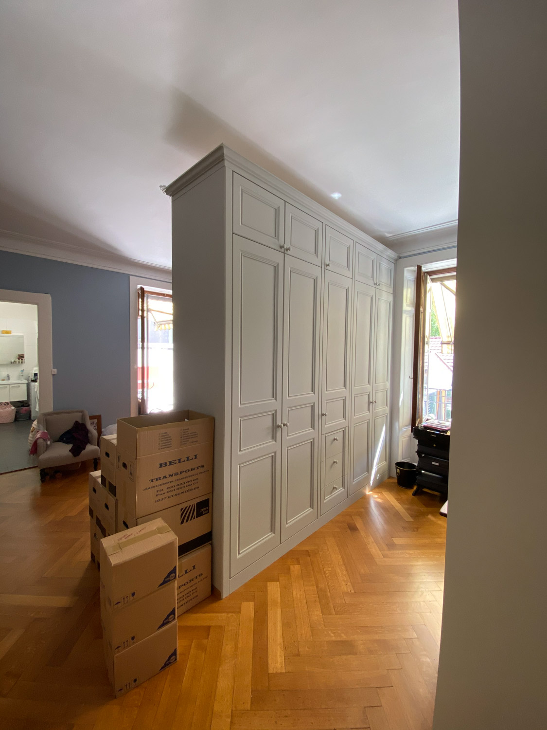 Travauxsurbois Agencement dressing 2