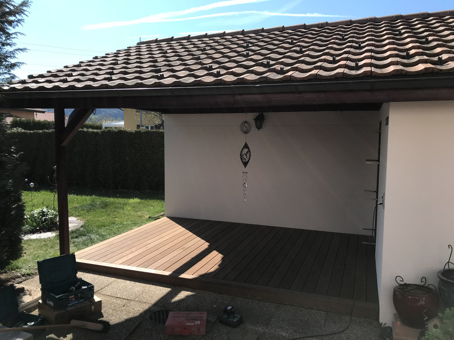 Travauxsurbois Amenagement exterieur deck simple 3