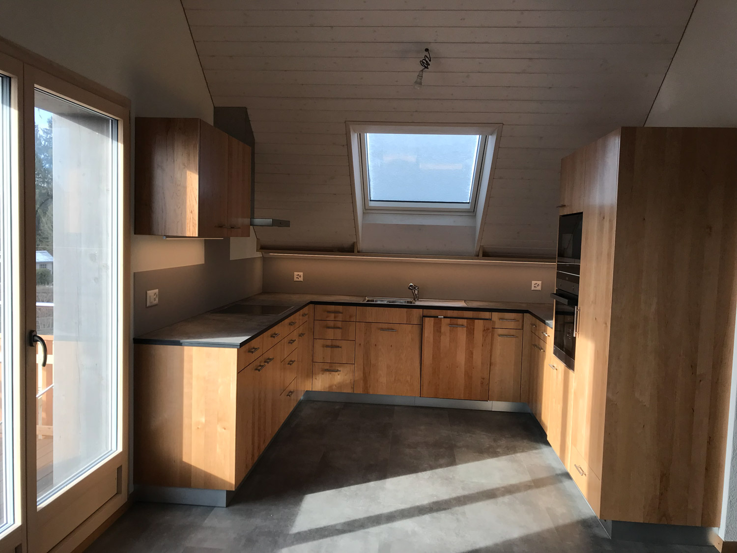 Travauxsurbois Cuisine Castel aulne avec ilot 4