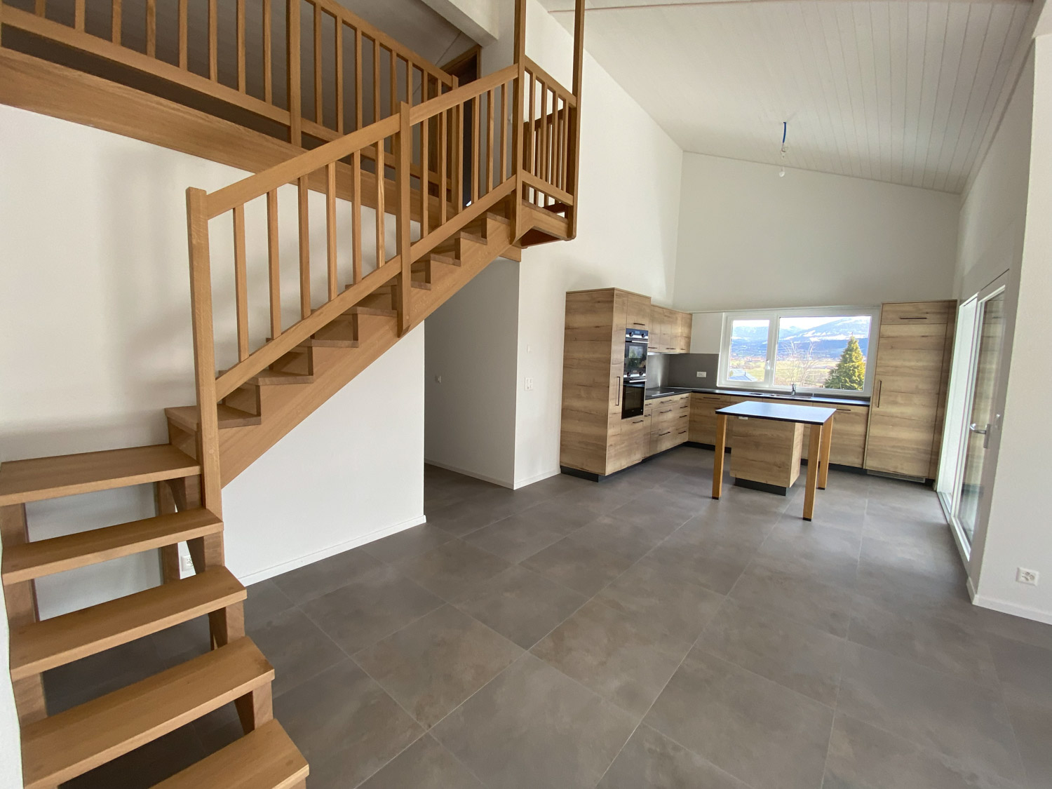 Travauxsurbois Cuisine Eola chêne ramageux avec ilôt 2